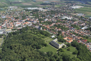 Lysá nad Labem z výšky